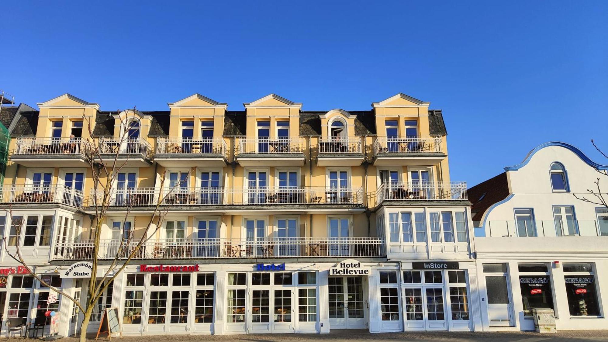 Hotel Bellevue Warnemuende Rostock Exterior foto