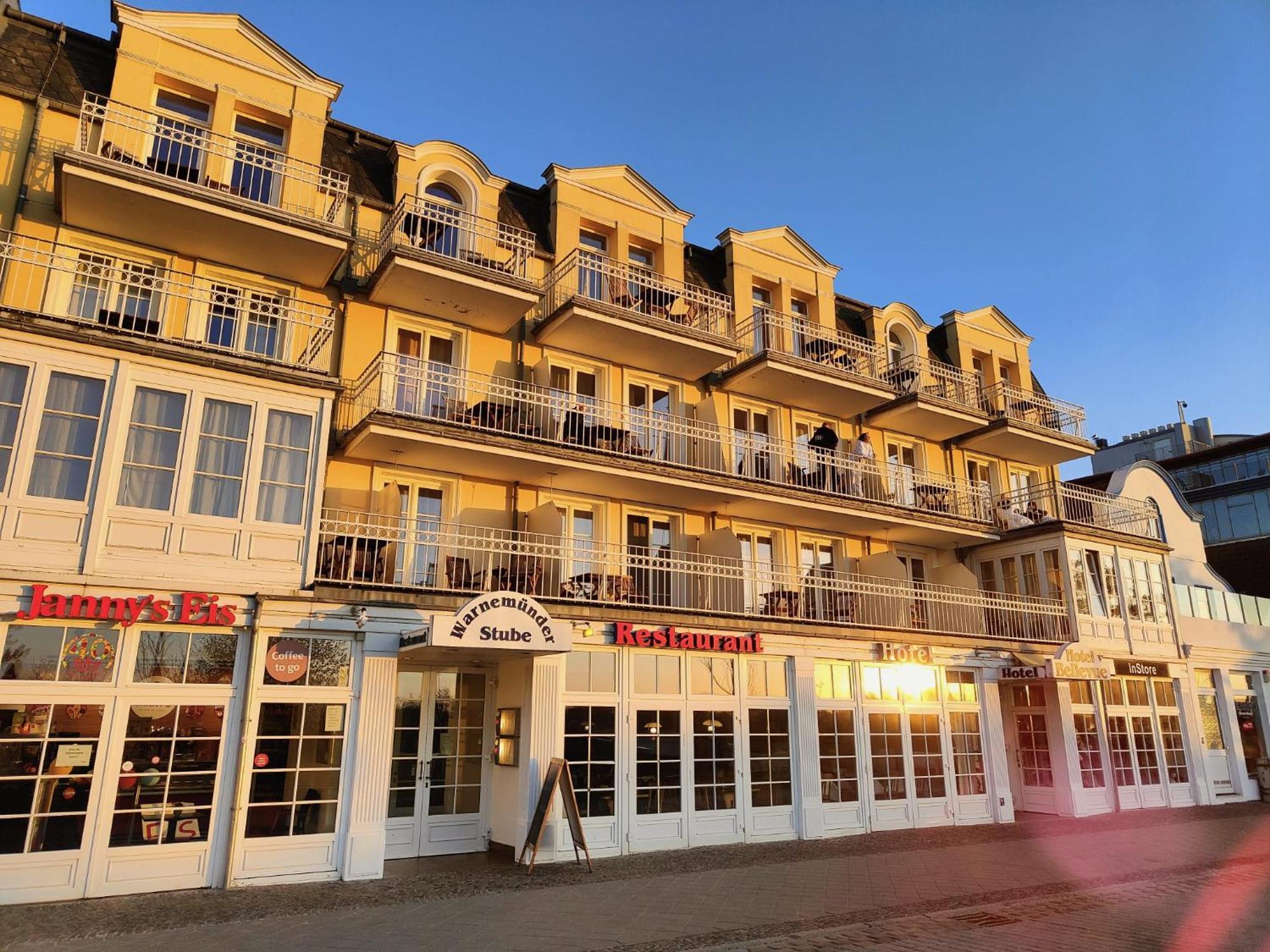 Hotel Bellevue Warnemuende Rostock Exterior foto